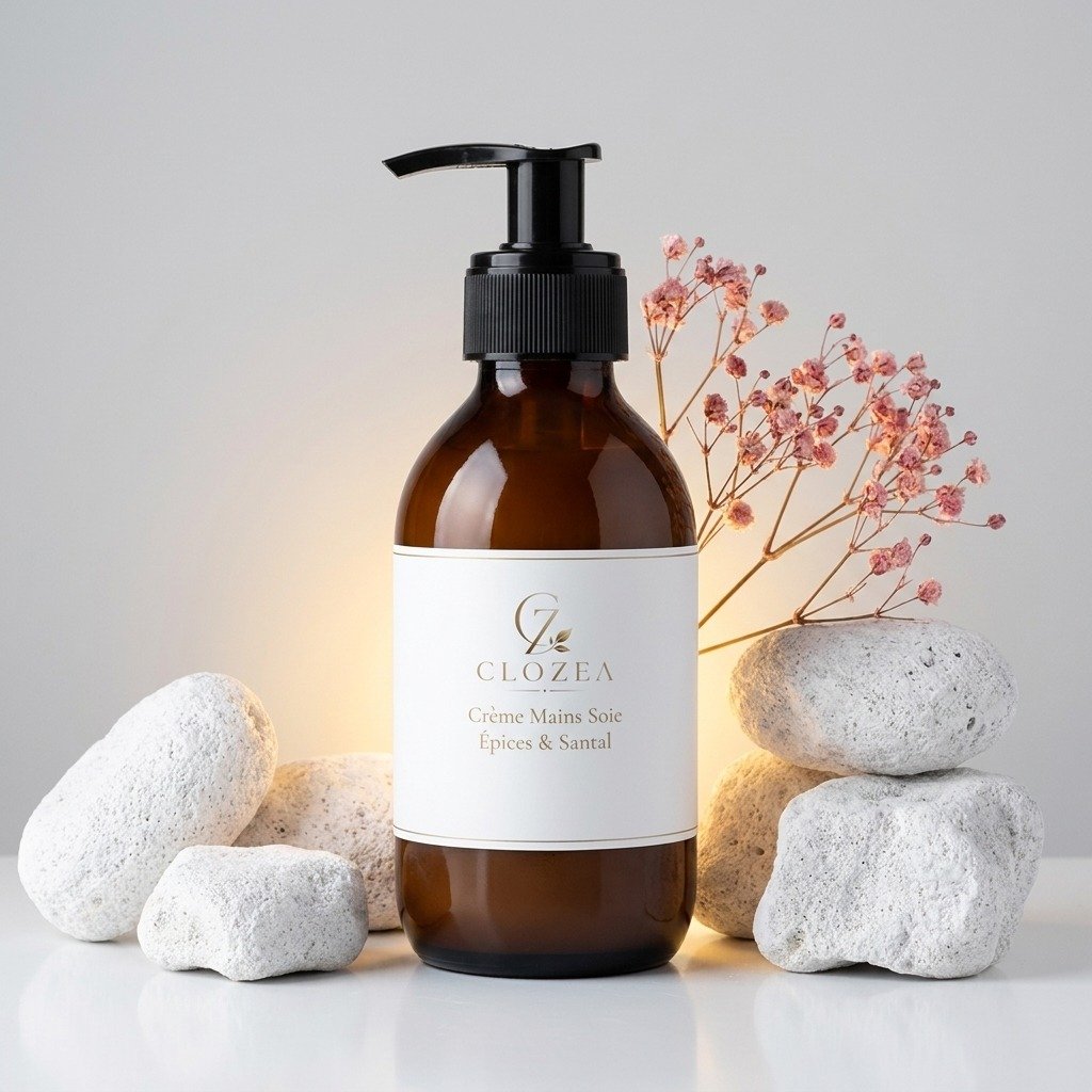Seiden-Handcreme, Gewürze & Sandelholz
